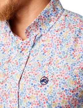 Camisa Altona Dock estampada de flores para hombre