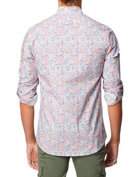 Camisa Altona Dock estampada de flores para hombre