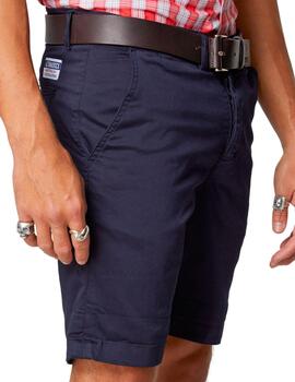 Pantalón corto Altona Dock azul marino para hombre