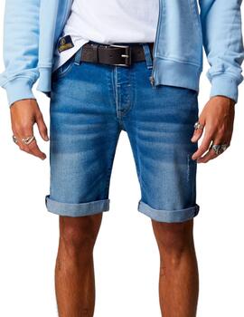 Pantalón corto Altona Dock vaquero para hombre