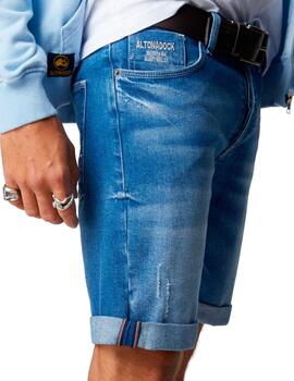 Pantalón corto Altona Dock vaquero para hombre