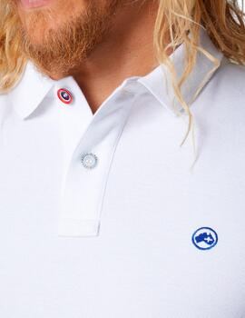 Polo básico Altona Dock blanco para hombre