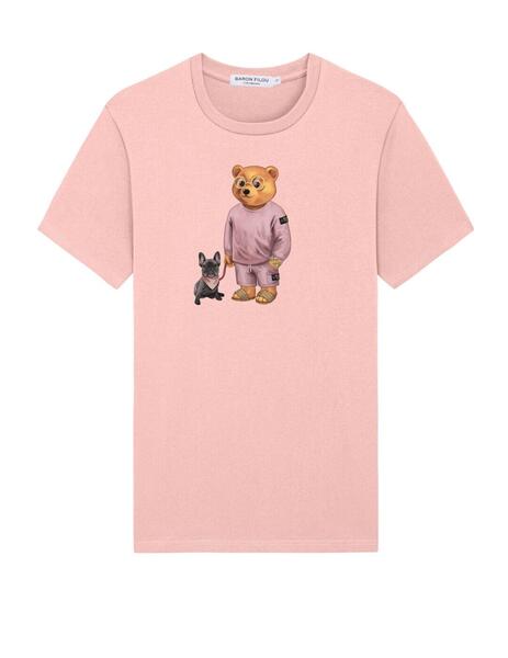 Camiseta Baron Filou The Dog Sitter rosa