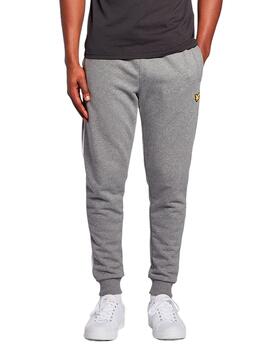 Pantalón chándal Lyle Scott gris para hombre