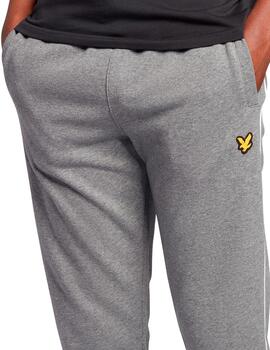 Pantalón chándal Lyle Scott gris para hombre