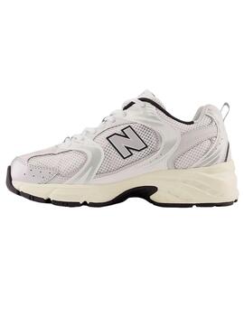 Zapatillas New Balance 530 blancas para chica y chico