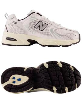 Zapatillas New Balance 530 blancas para chica y chico