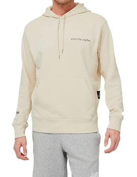 Sudadera New Balance Jacob Rochester beige