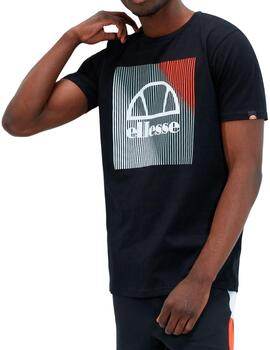 Camiseta Ellesse Flecta negra para hombre