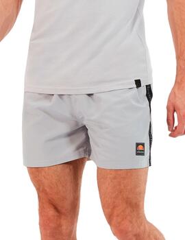 Bañador Ellesse Marche Swim Short gris claro para hombre