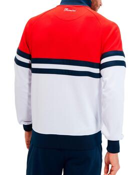 Chaqueta Ellesse de cremallera roja para hombre