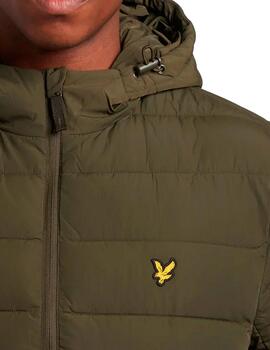 Plumas básico Lyle Scott hombre verde oliva