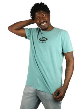 Camiseta Buddy Beberly Hills azul vintage