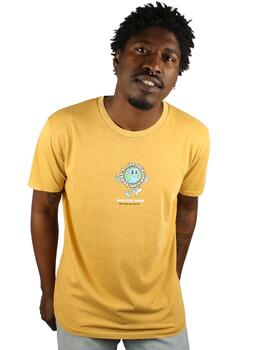 Camiseta Buddy Project ocre para hombre