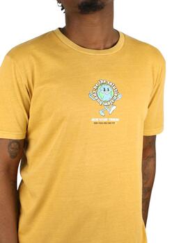 Camiseta Buddy Project ocre para hombre