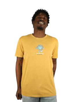 Camiseta Buddy Project ocre para hombre