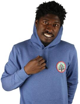 Sudadera Buddy Patch azul para hombre