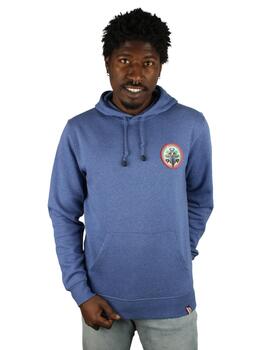 Sudadera Buddy Patch azul para hombre