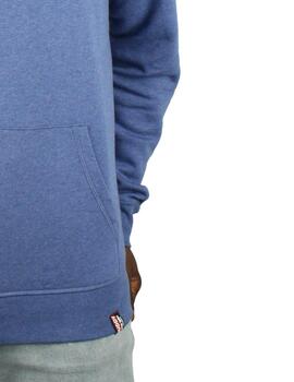 Sudadera Buddy Patch azul para hombre