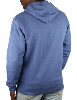 Sudadera Buddy Patch azul para hombre