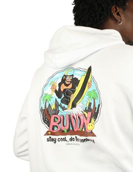 Sudadera Buddy Monkey blanca para hombre