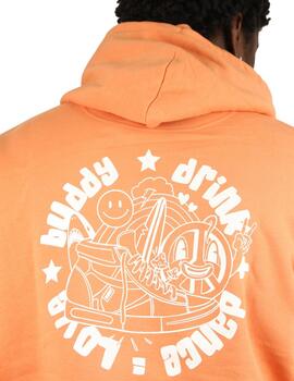 Sudadera Buddy Swinger naranja para hombre