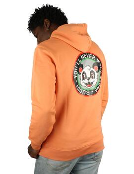 Sudadera Buddy Duffer naranja para hombre