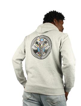 Sudadera Buddy Beberly Hills gris con capucha