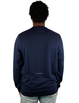 Sudadera Lyle Scott azul marino con logo grande