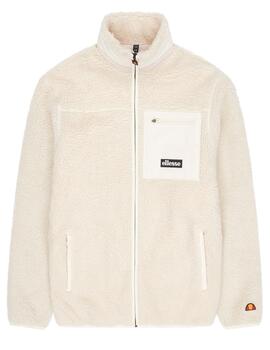 Chaqueta Ellesse Este FZ color blanco roto para hombre