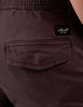 Pantalón marrón con bolsillos para hombre Reell