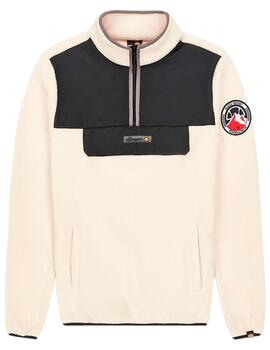 Sudadera polar Ellesse Zinco blanca para hombre