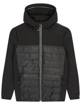 Cazadora entretiempo Ellesse negra para hombre