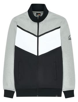 Chaqueta cremallera Ellesse Forma gris y negra para hombre