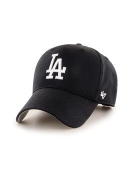 Gorra toda negra Los Ángeles Dodgers para hombre y mujer