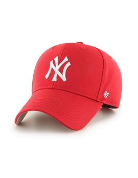 Gorra New York Yankees toda roja
