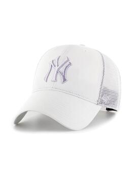 Gorra New York blanca para hombre y mujer