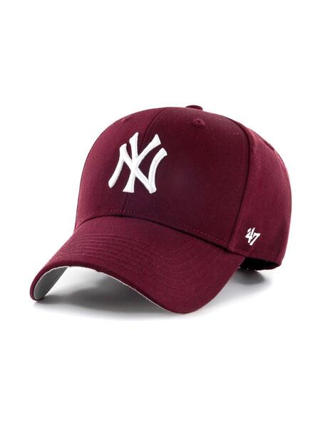 Gorra New York Yankees berenjena