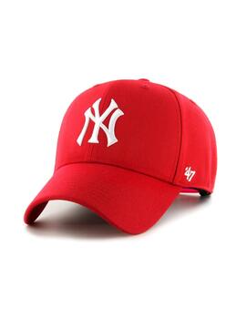 Gorra New York roja para chica y chico