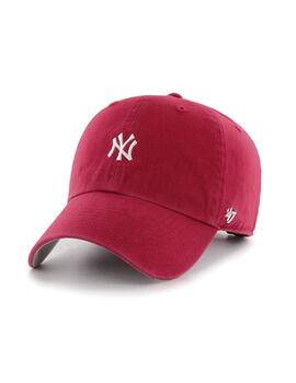 Gorra New York color cereza para chico y chica