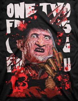 Camiseta Legend Freddy Kruger negra