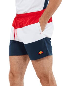 Bañador Ellesse de rayas rojas para hombre