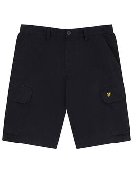 Pantalón corto Lyle Scott azul marino para hombre