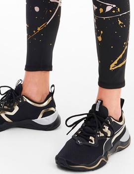 Zapatillas Puma XT Metal negro oro para mujer