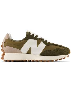 Zapatillas New Balance verdes 327 para chica y chico