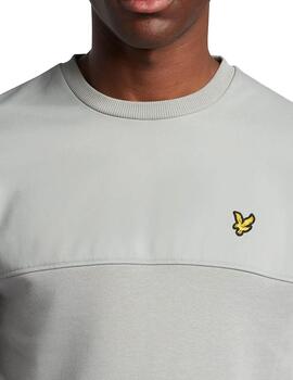 Jersey Lyle Scott Softshell Panel Sweatshirt gris