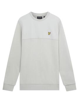 Jersey Lyle Scott Softshell Panel Sweatshirt gris
