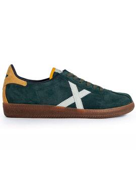 Zapatillas Munich Barru 143 de ante verde