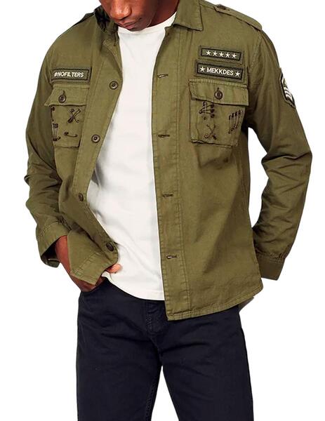 Camiseta Verde Militar - Personalizable