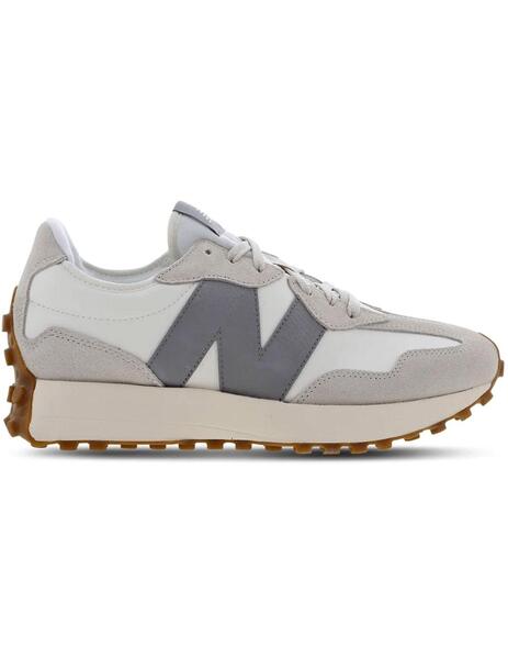 Zapatillas New Balance 327 blancas con gris para chica